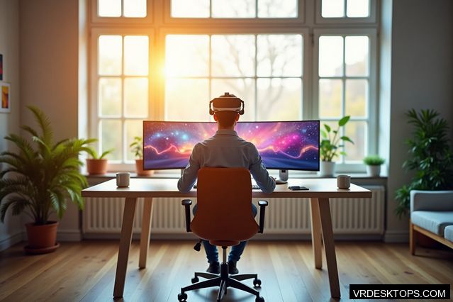 Enhancing Work-Life Balance with VR-Enabled Desktop Solutions
